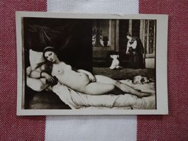 Fotokarte Florenz um 1948 - Venus Hüdnchens - 251207