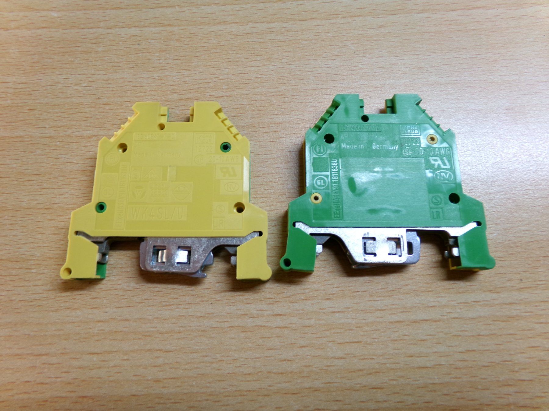 Composants électroniques: 12 St. Erdklemme 4mm2 WK4SL/U – D'occasion à Hombrechtikon par Maloev17 1
