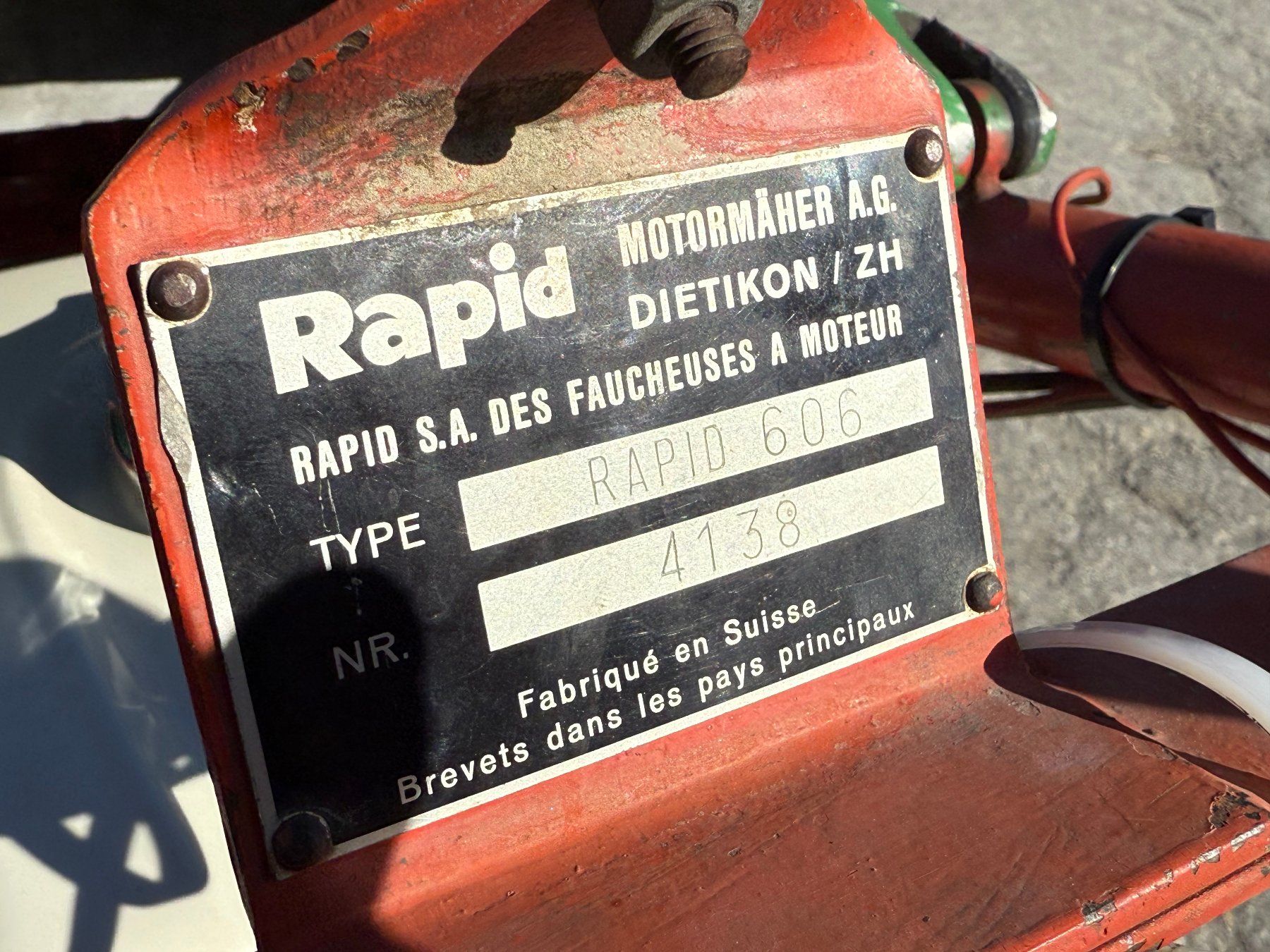 Rapid Tutte le macchine: Rapid 606 mit Triebachsanhänger – Usato da Münster venduto da werage 5