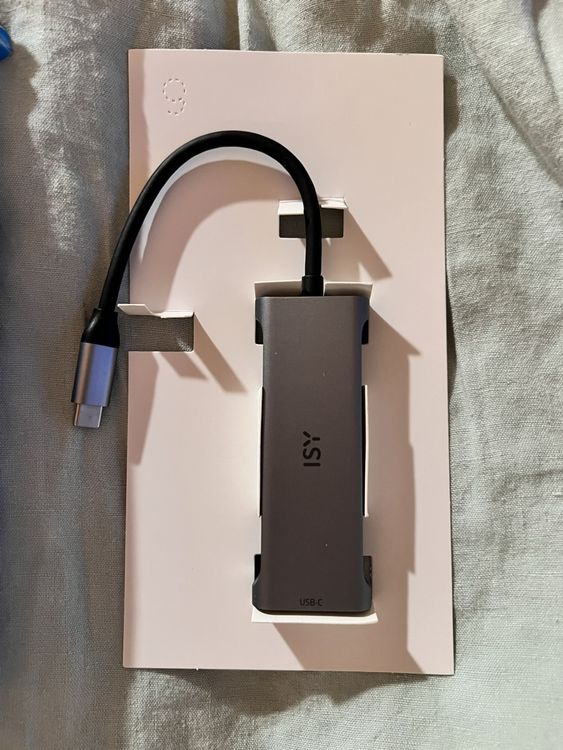 Isy Ihu 5400 Usb C Adapter Silber Kaufen Auf Ricardo 8921