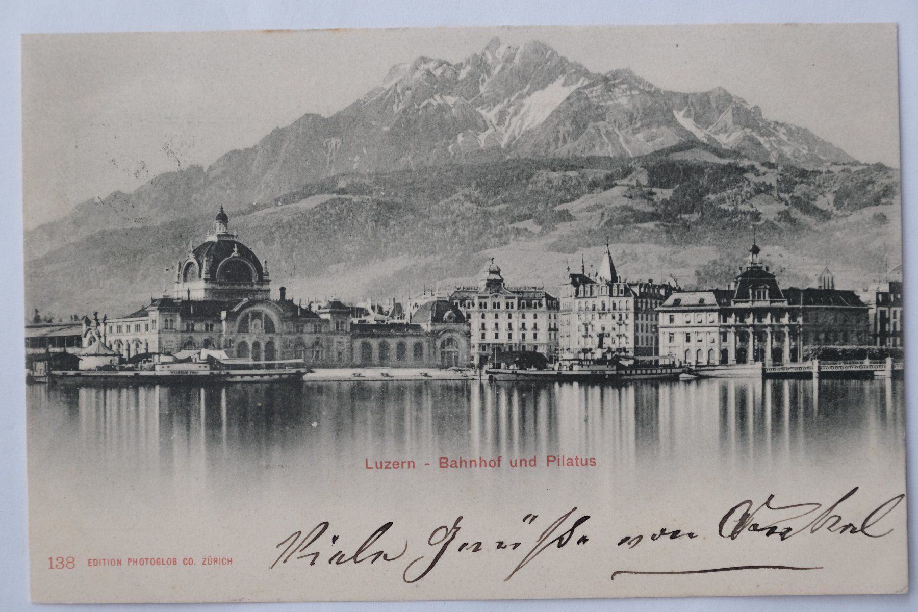 Cartoline postali: Ansichtskarte Luzern 1902 – Usato da Ehrendingen venduto da nicoro50