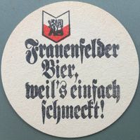 Bierdeckel - Frauenfelder - CH