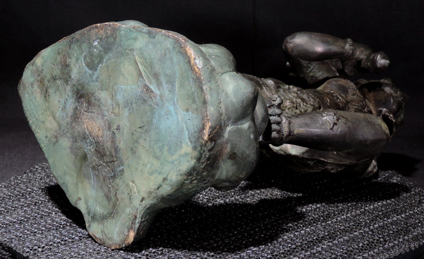 Statuette: Antike Bronze Statue - Hindu Gott Hanuman – Usato da Duggingen venduto da roterbambus 6