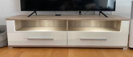 TV Schrank mit Beleuchtung
