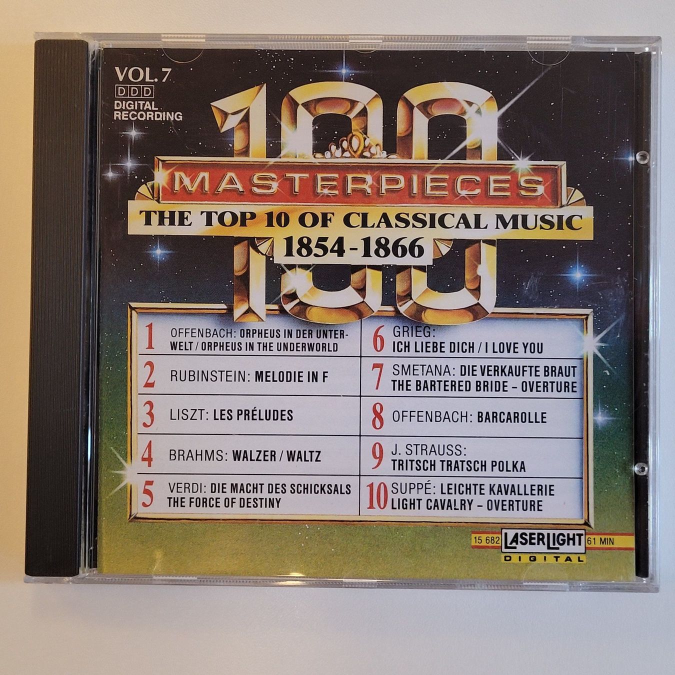 CD: 100 Masterpieces Vol.7 1854-1866 F7 – Usato da Sessa venduto da fraenklishop
