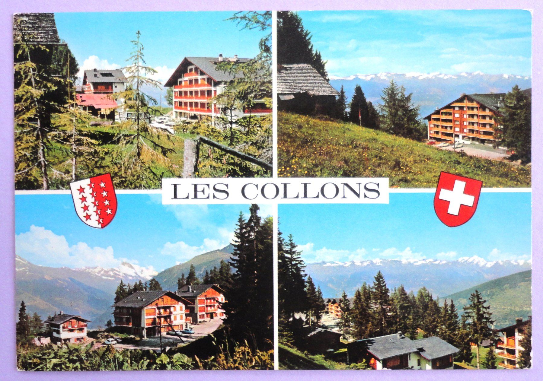 Cartoline postali: Les Collons - Thyon, alt. 1800 m – Usato da Fétigny venduto da Billy2miny