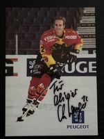SCB Legende Christian Langer Autogramm-Karte, Top Zustand!