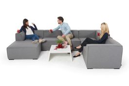 Outdoor Lounge Sunbrella in Grau