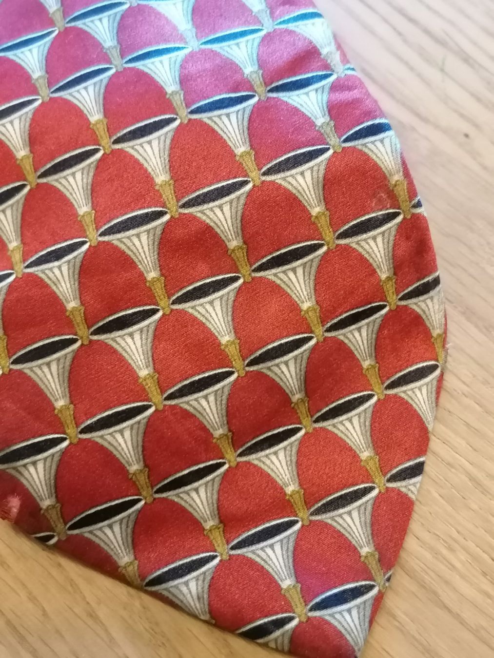 Lanvin Cravatte: Lanvin Paris Seide Krawatte - Nr.118 – Difettoso da Basel venduto da vintagecollector 1