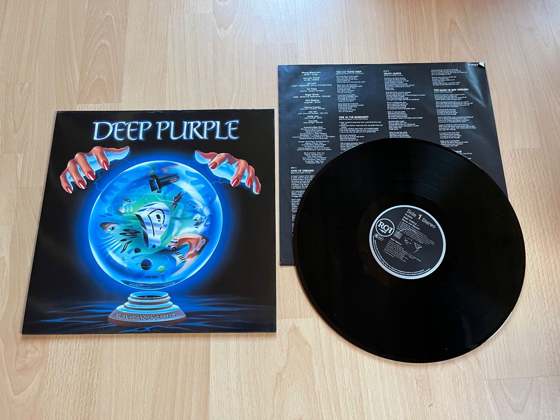 Schallplatten: Deep Purple - Slaves and Masters – Gebraucht aus Giebenach von Wurlitzer70