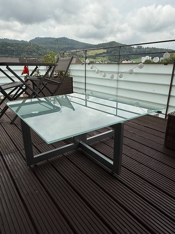 Tavoli: Satztisch im Glas/metal – Usato da Pratteln venduto da Per_PA
