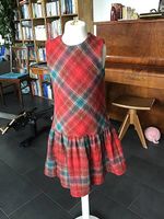 Kleid Oilily Wolle kariert gefüttert 140