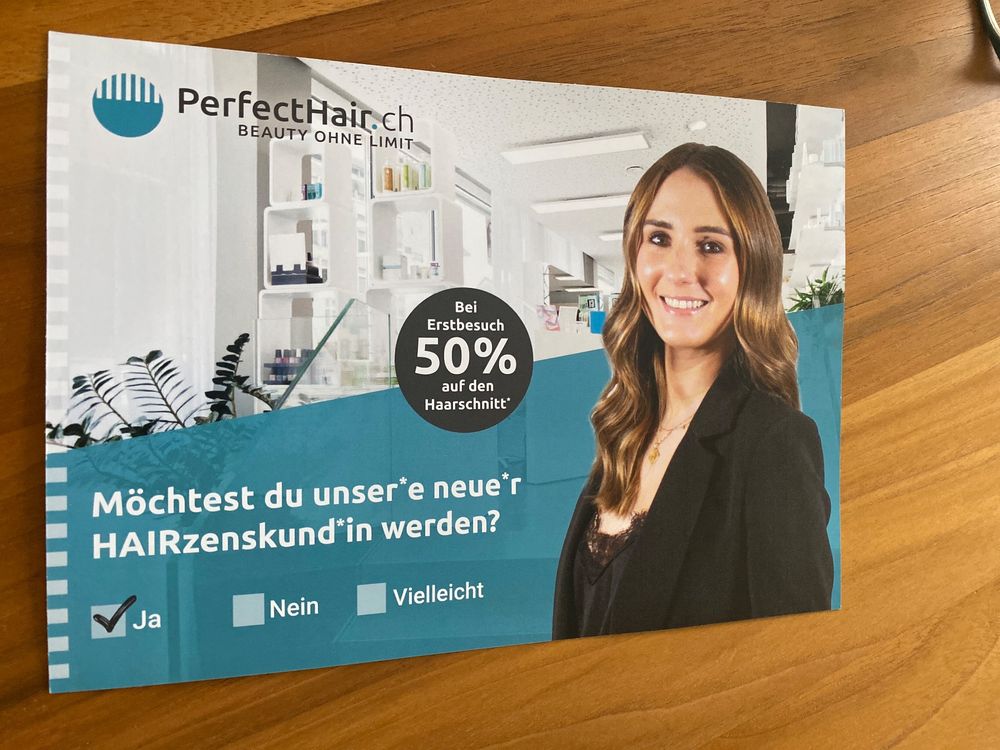 PerfectHair Gutschein 50 Kaufen auf Ricardo