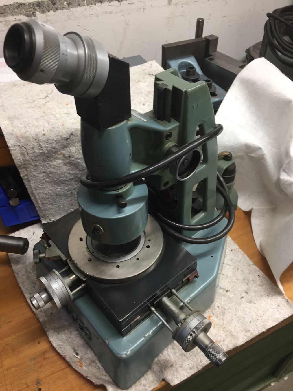 Microscopi: Messmikroskop Hauser B346 – Usato da Frenkendorf venduto da BasLie 4