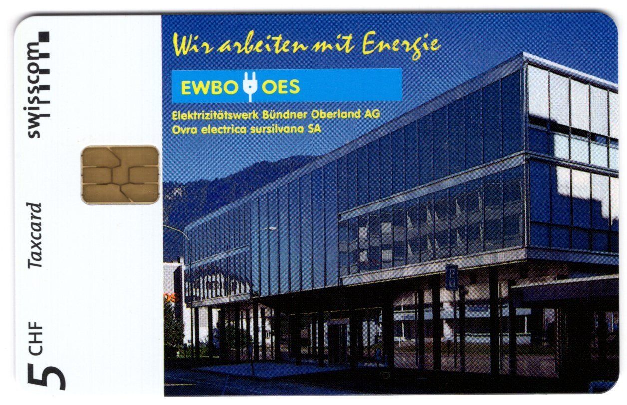 Swisscom Schede telefoniche: Swisscom, EWBO - seltene Chip Geschenk Taxcard – Nuovo (secondo la descrizione) da Eglisau venduto da Chperfins