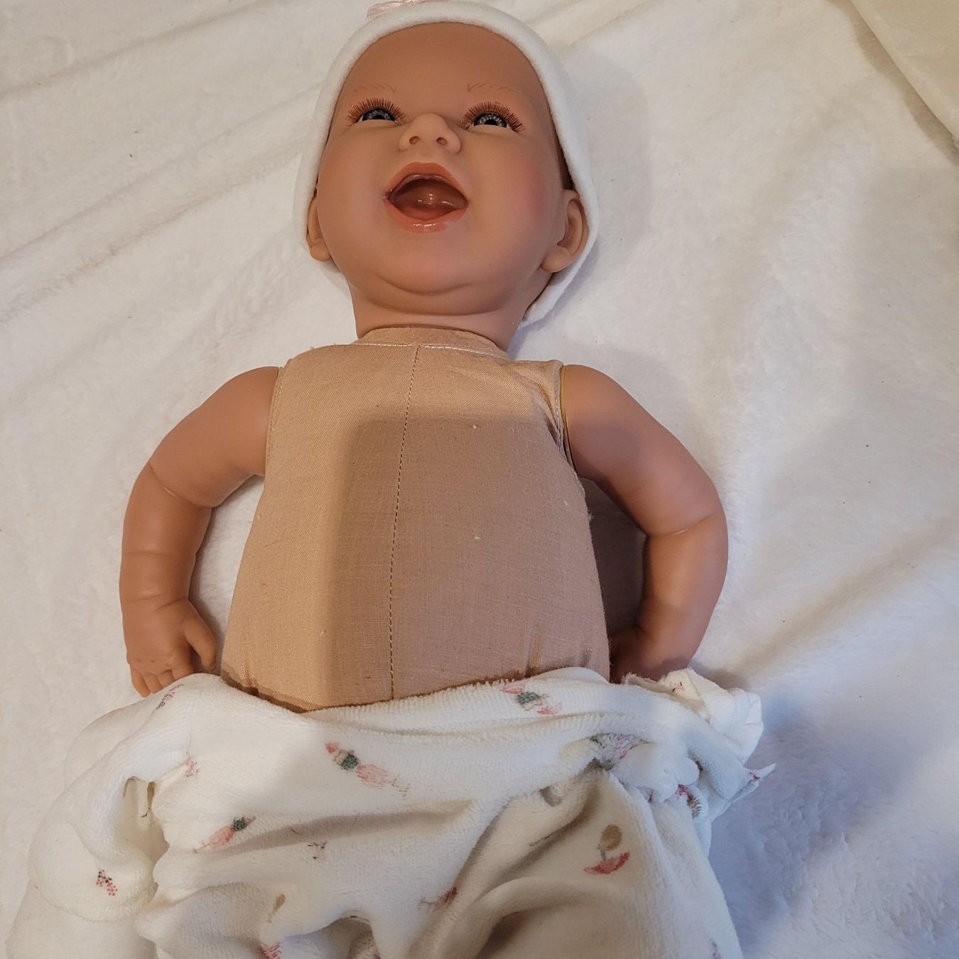 Bambole: Hübsche Baby-Puppe unbespielt – Nuovo (secondo la descrizione) da Burgistein venduto da Madameming 4
