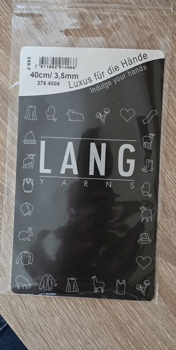 Nadeln: Lang Rundstricknadel 3,5 mm / 40 cm lang – Neu und originalverpackt aus Escholzmatt von Koenigskind2023 1
