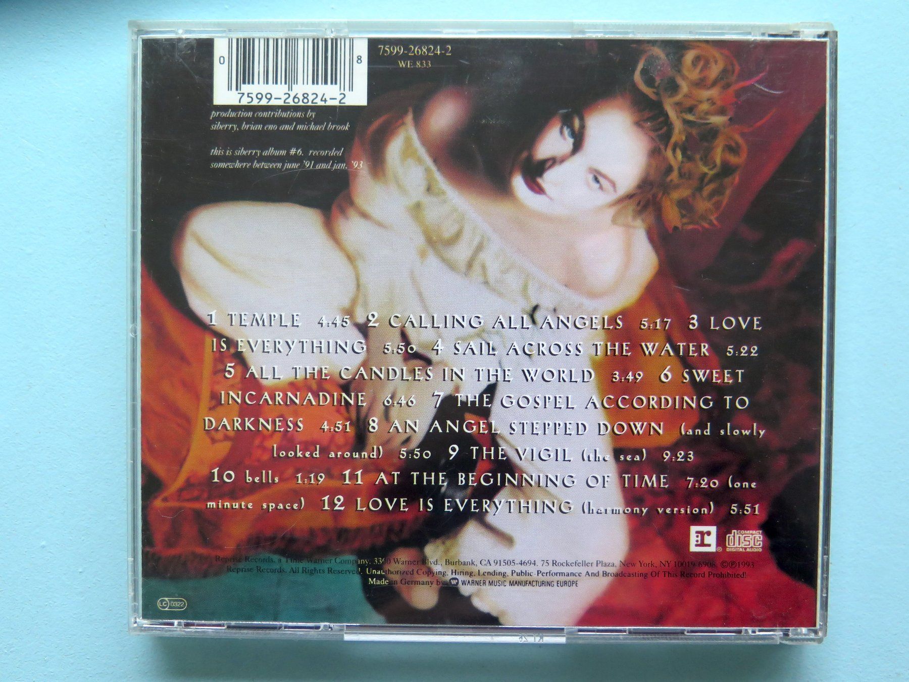 CDs: (p) CD JANE SIBERRY: When I was a boy, 1993 – Gebraucht aus Bern von Balzamico 1