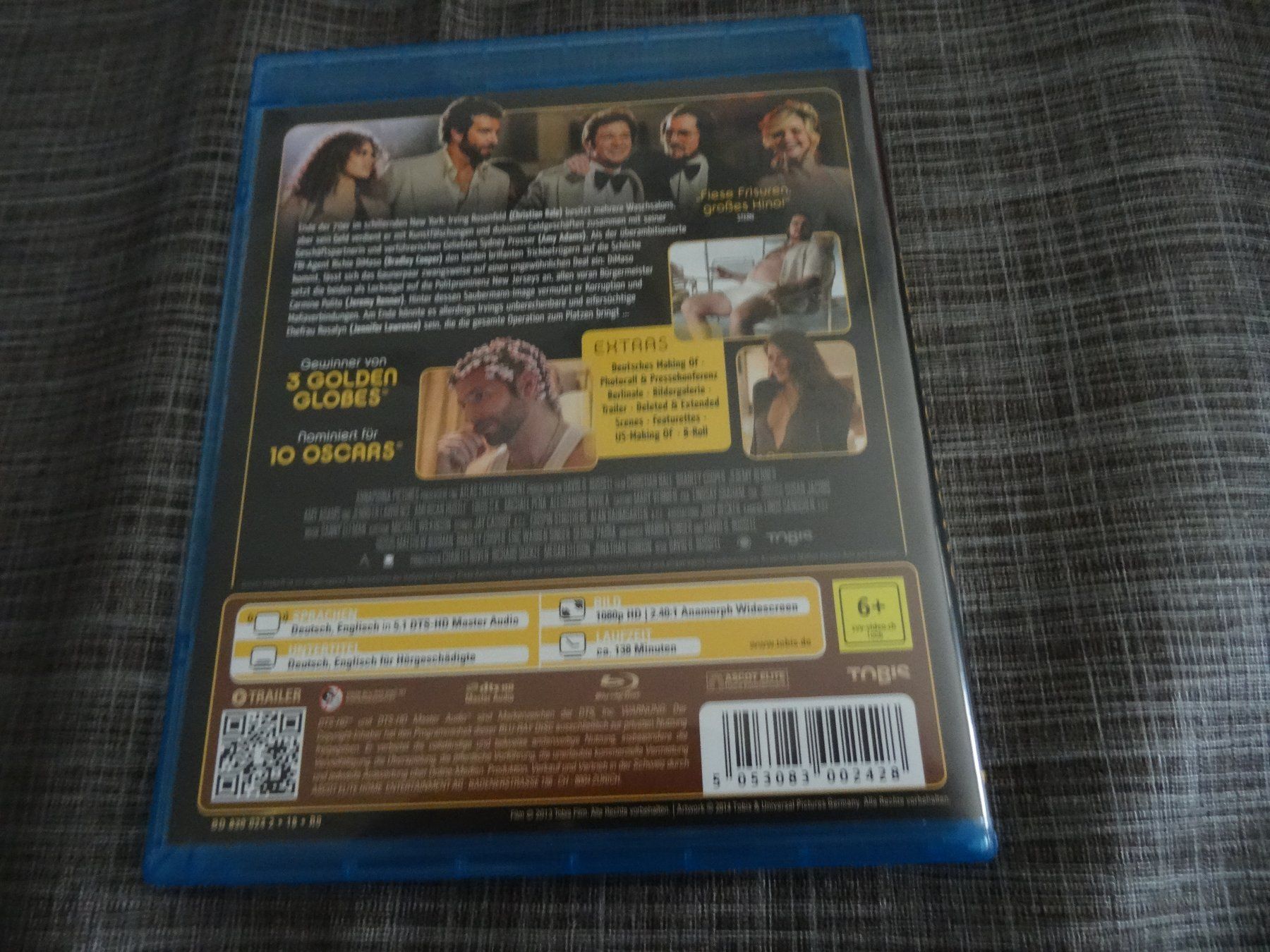 Tutti i DVDs: American Hustle BLU-RAY – Usato da Olten venduto da Disc-Ausverkauf 2