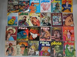 Lot de revues Pilote (24 pièces) 