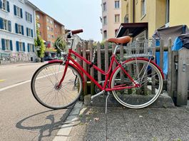 Zürcher Marke: Zweiradgeber "Marlene", Gr. M, super Zustand