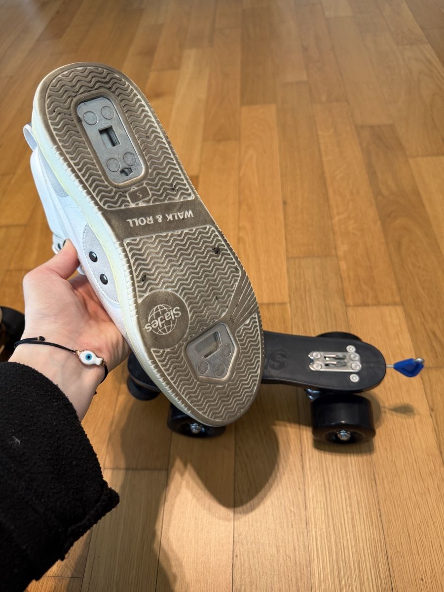 Pattini in linea & Pattini a rotelle: Slades Sneaker mit Rollerblades Grösse 38 – Usato da Zürich venduto da vik_nzx9 6