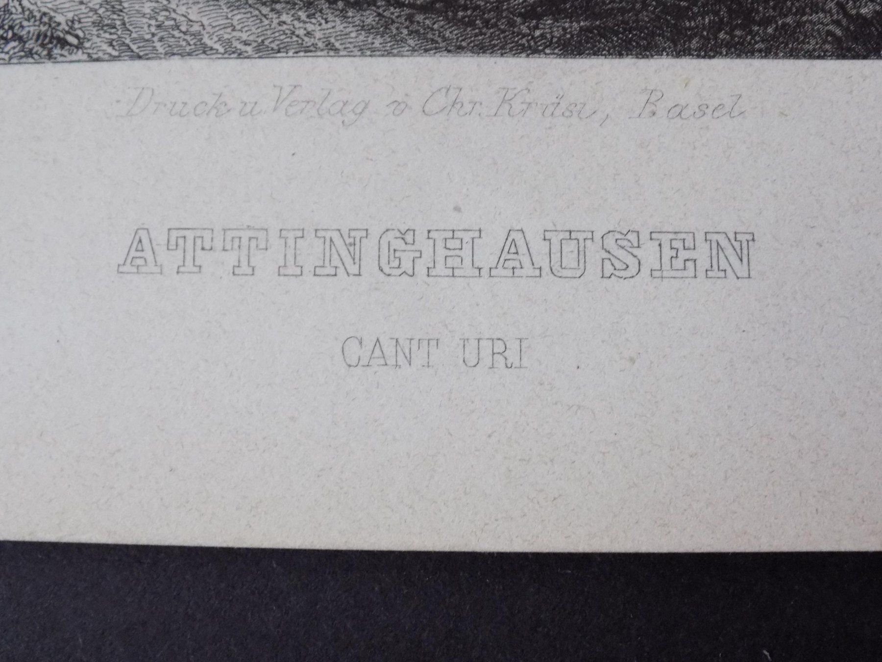 Incisioni: Attinghausen Uri – Usato da Risch venduto da Rischli15 2