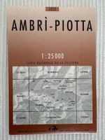 Landeskarte der Schweiz 1:25000 – AMBRI-PIOTTA – 1998