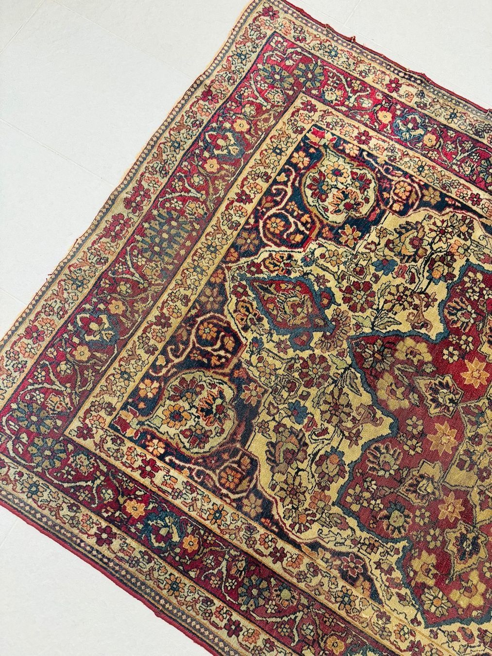 Tappeti: Antiker Persisch Teppich, Kashan 123X180 – Usato da Mols venduto da armanwalensee 3