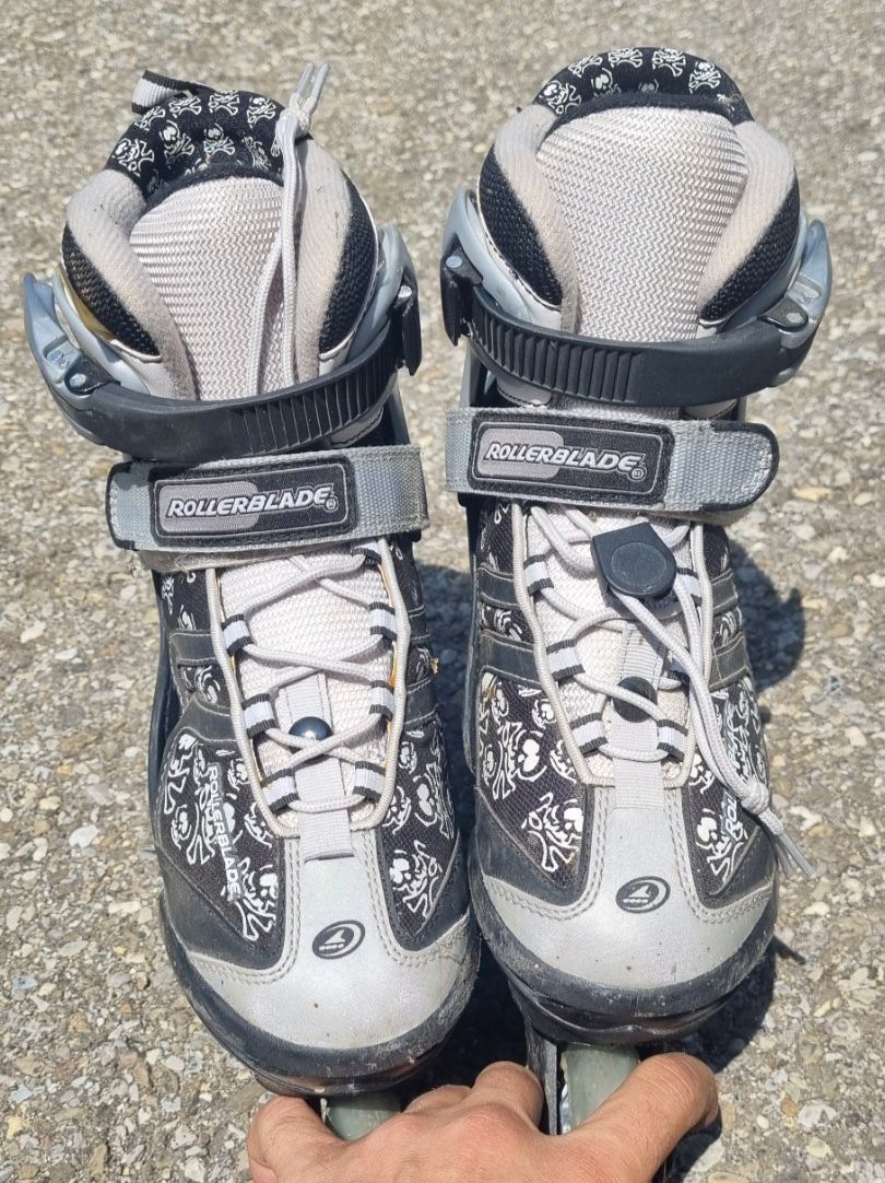 Inline-Skating & Rollschuhe: Patins à roulettes Rollerblade, édition "Prime Pirate" ! – Gebraucht aus Riaz von the_587p
