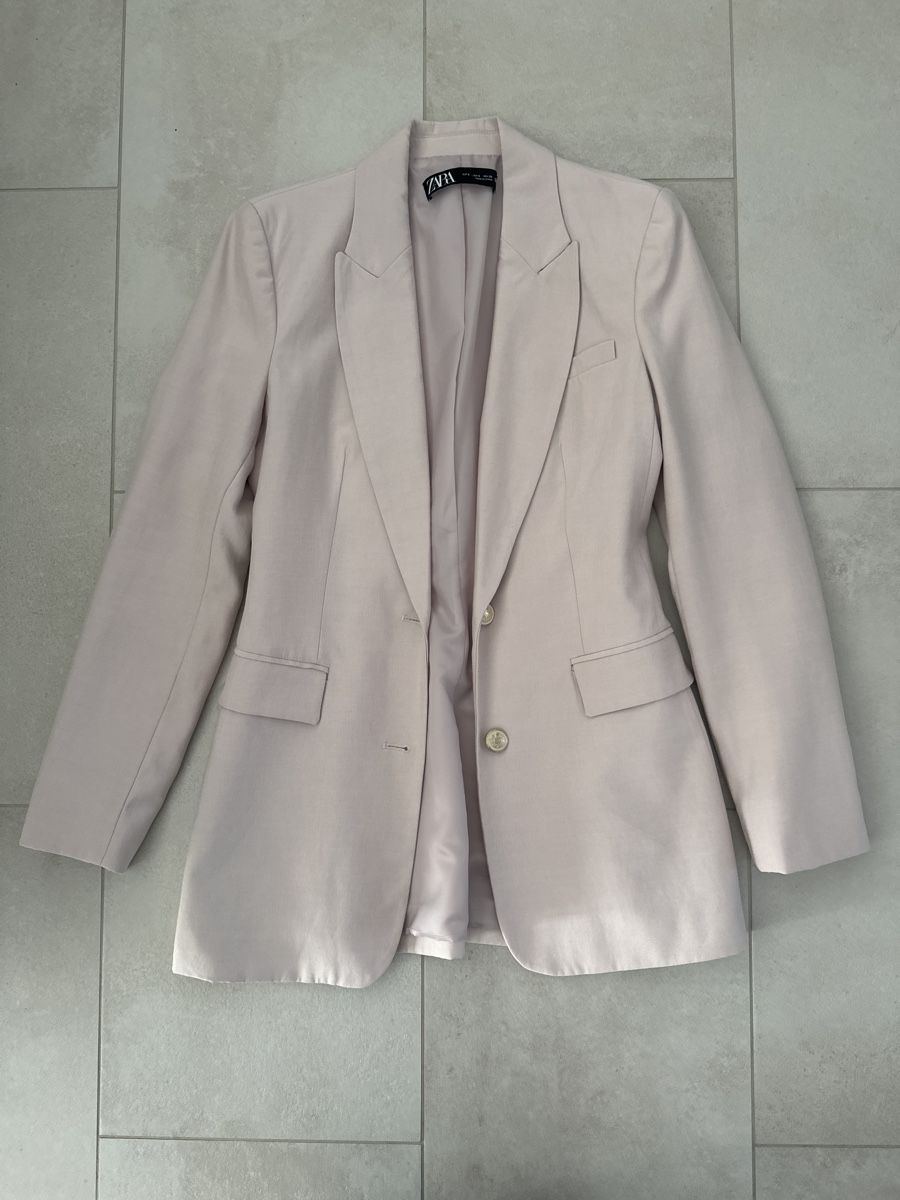 Zara Jacken: Zara Damen Blazer Gr. S rosa – Gebraucht aus Zug von Hehe