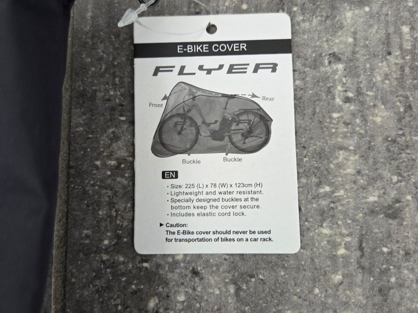 Altri accessori per ciclismo: Fahrrad-Schutzhülle "Flyer" – Nuovo e nell'imballaggio originale da Kirchdorf AG venduto da red-box 1