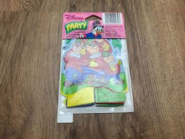 Disney Party Deko Dekoration Tischrosetten 1987 selten ovp