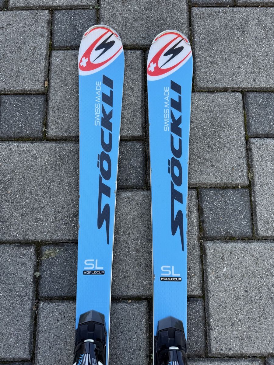 Stöckli Sci: Stöckli Laser SL Ski 165cm mit Bindung – Usato da Wettswil venduto da Wucher24 2