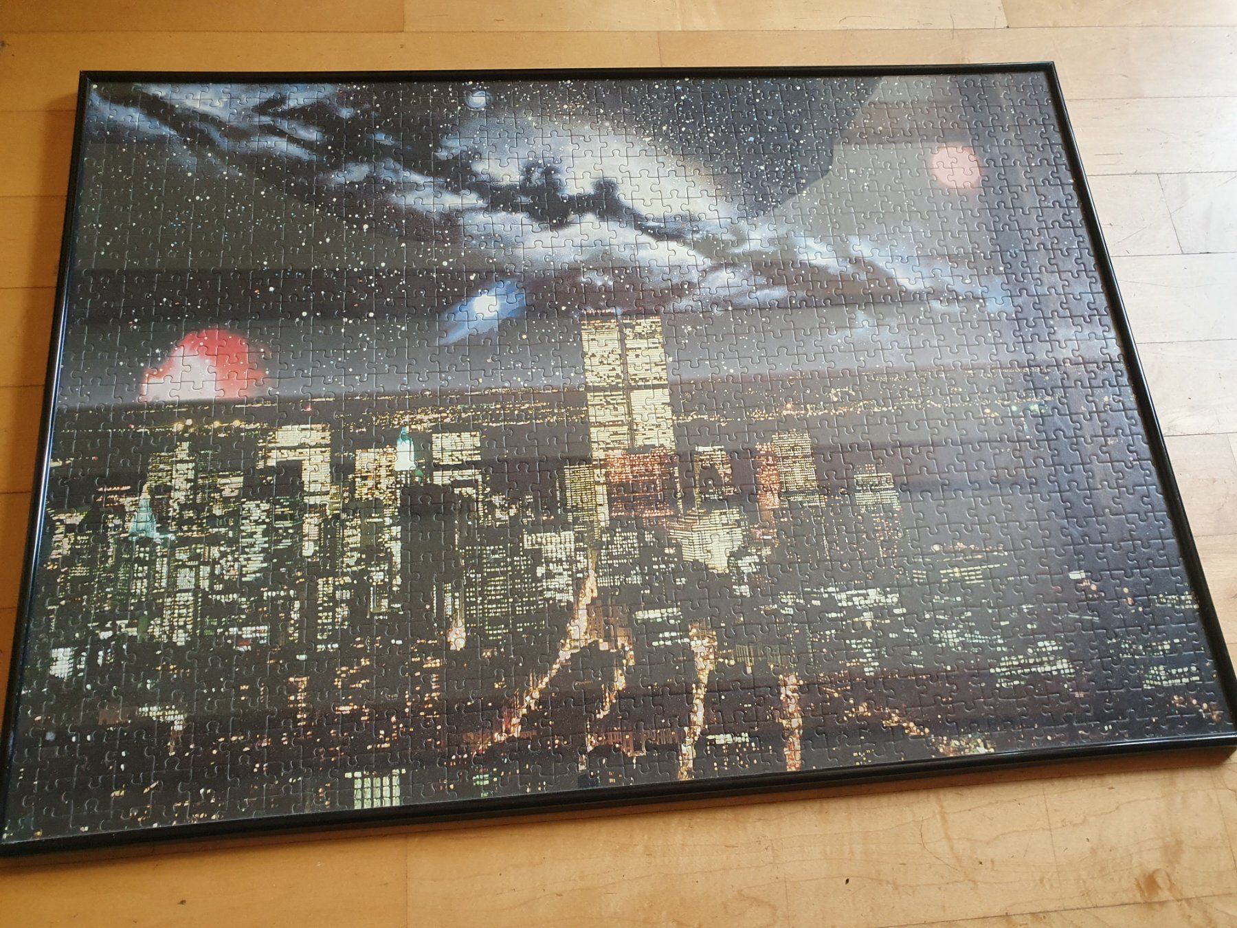 Ravensburger Puzzle: Starlight color Puzzle Manhatten 1000pcs – Usato da Strengelbach venduto da willi1337
