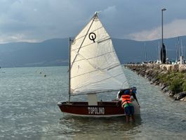 Optimist „Topolino“ aus Holz