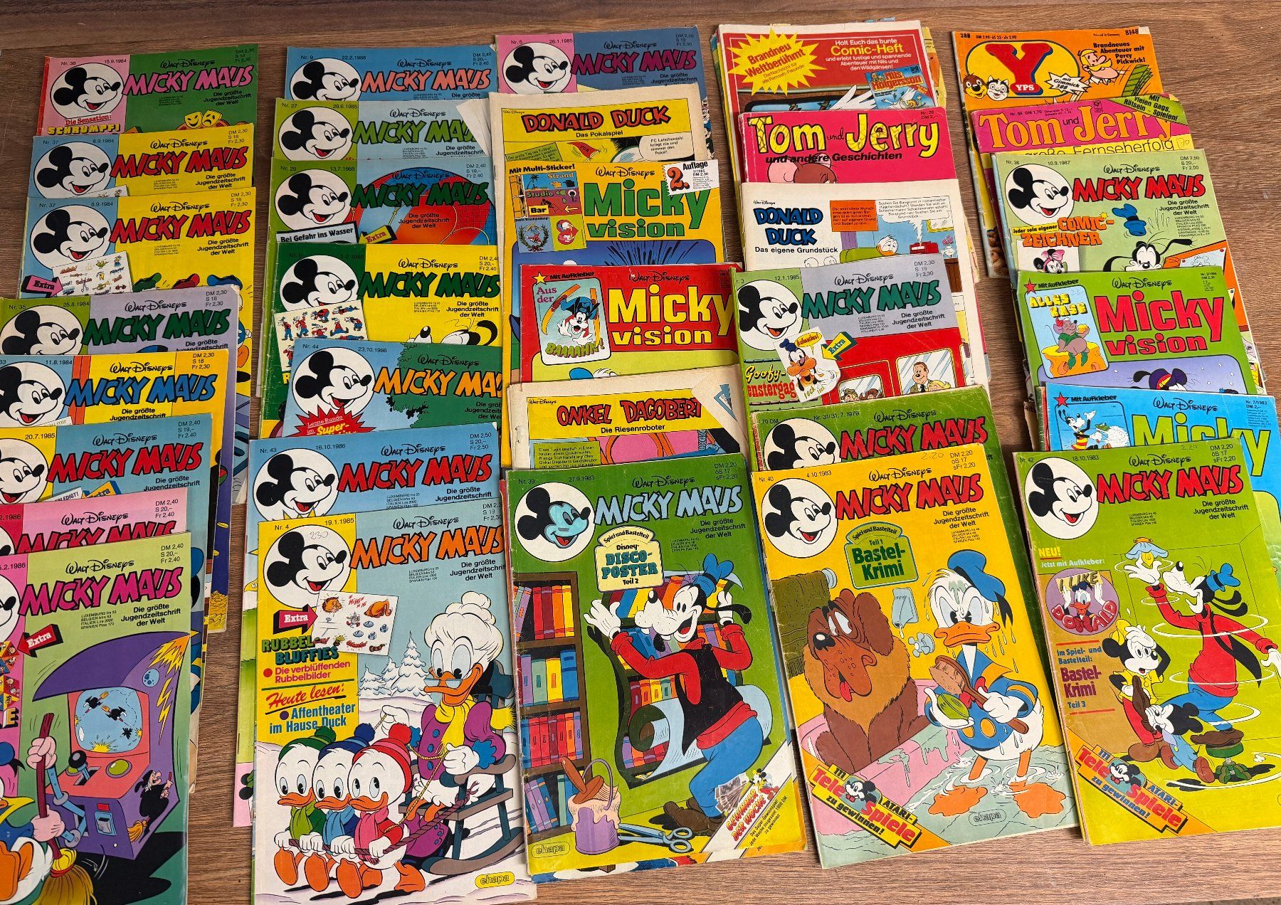 Comics: Comic-Sammlung: Micky Maus, Fix+Foxi, Lupo - Top Zustand! – Gebraucht aus Nussbaumen AG von olitech5415 2