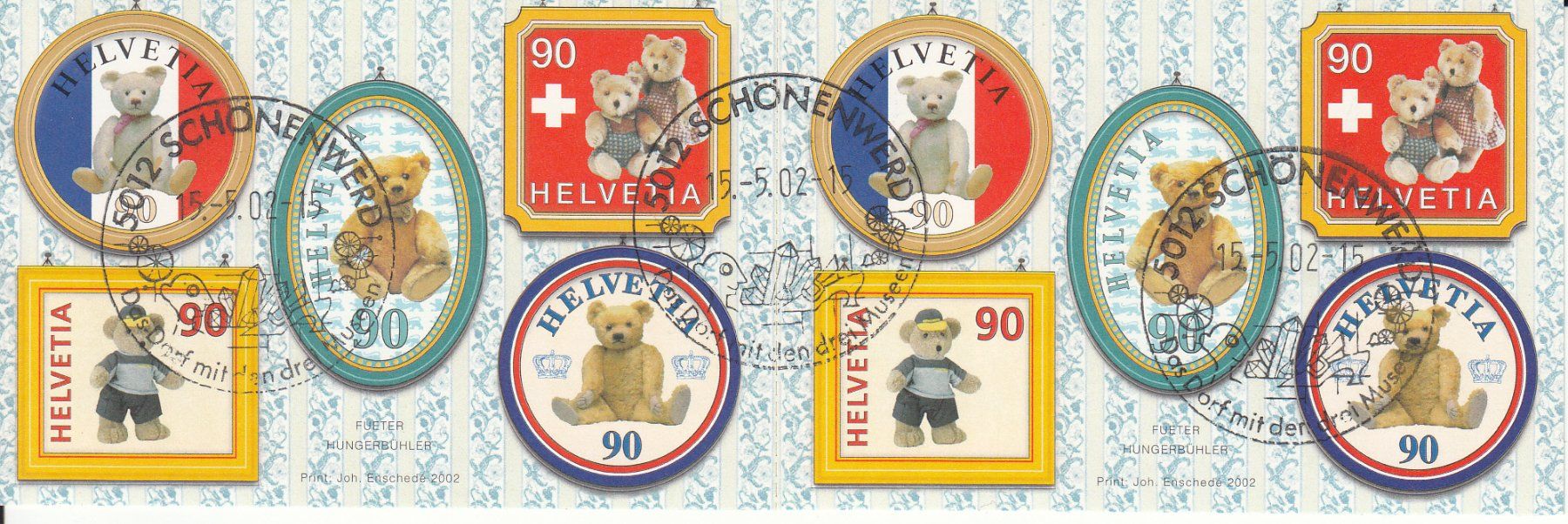 Tutti i francobolli: Markenheft 0-106 mit ET Schönenwerd – Usato da Bürglen TG venduto da StampGraf 1