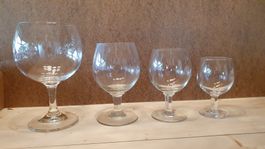 Sets Weingläser / Cognacgläser