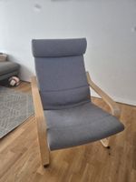 Ikea Poäng Sessel Grau