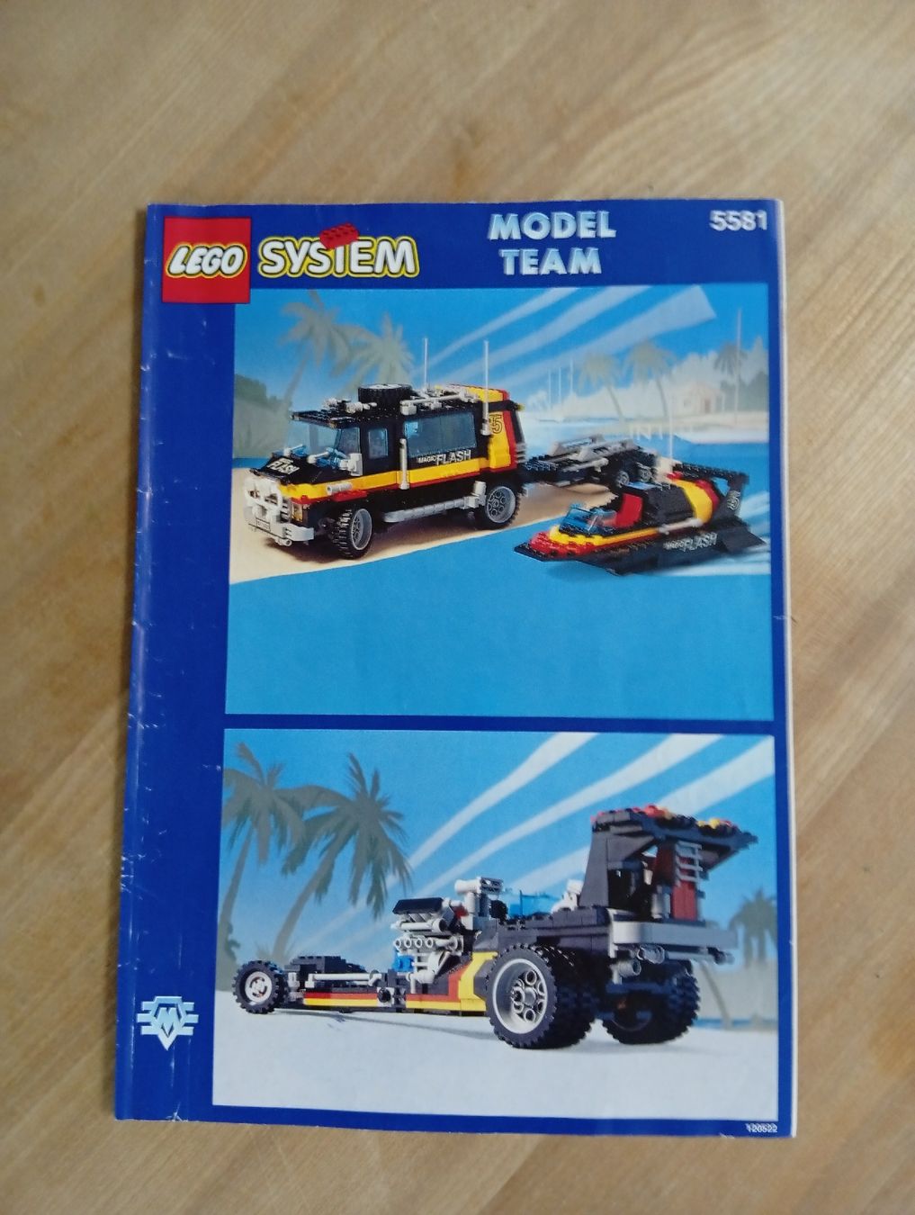 Lego Jeux de construction: LEGO SYSTEM MODEL TEAM 5581 Van mit Boot mit Anleitung – D'occasion à Trun par kawak1 7