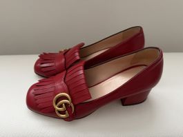 Gucci Marmont Pumps – rot Gr. 36.5