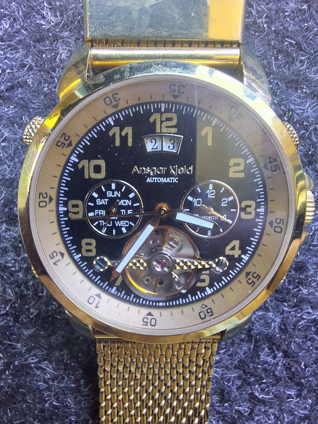 Orologi: SCHÖNE ANSGAR AUTOMATIC UHR – Usato da Niederwangen BE venduto da pfiff02 2