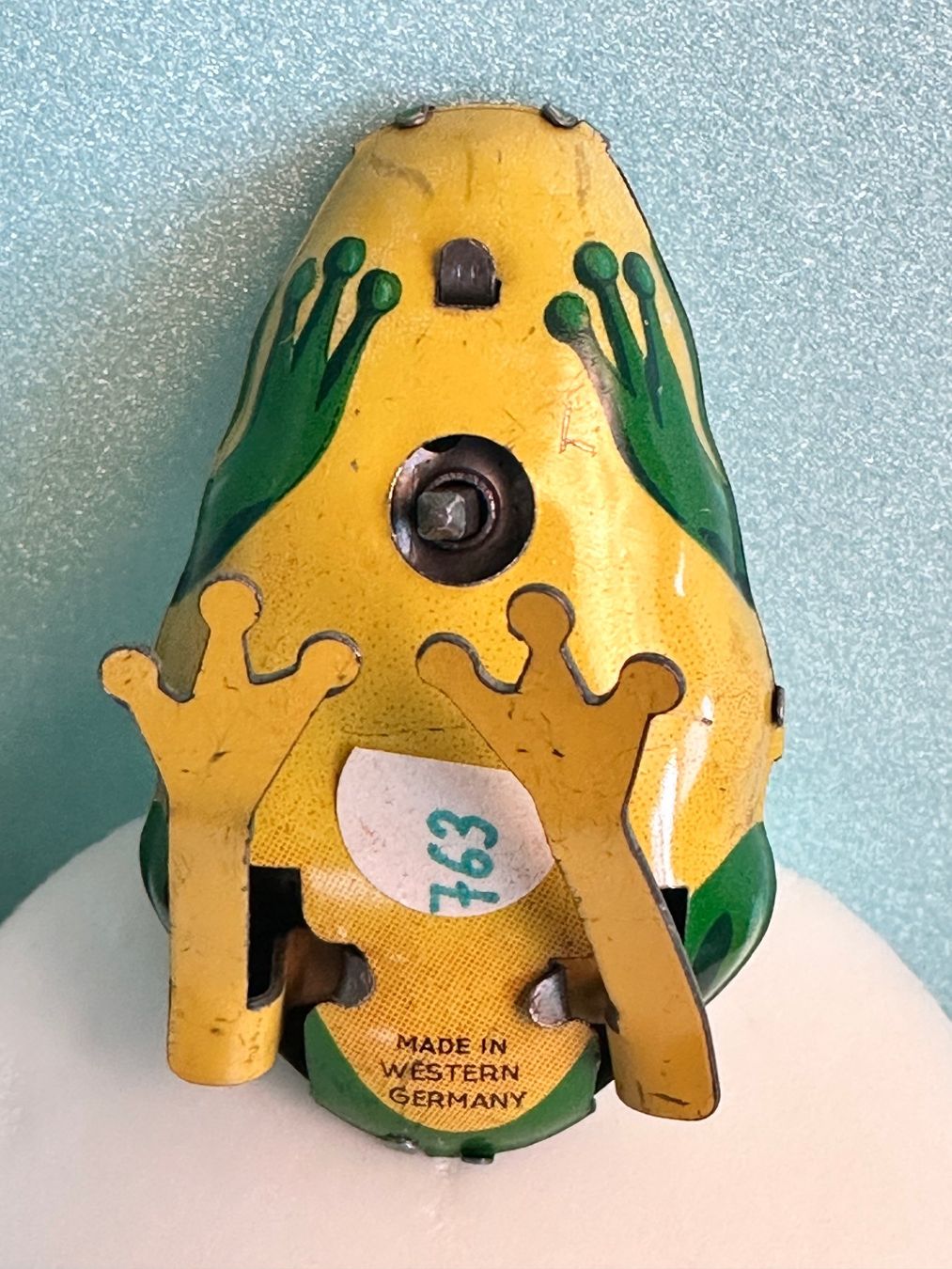 Giocattoli: Alter  Blechfrosch , Köhler Made in Western Germany – Usato da Seuzach venduto da Jage 4