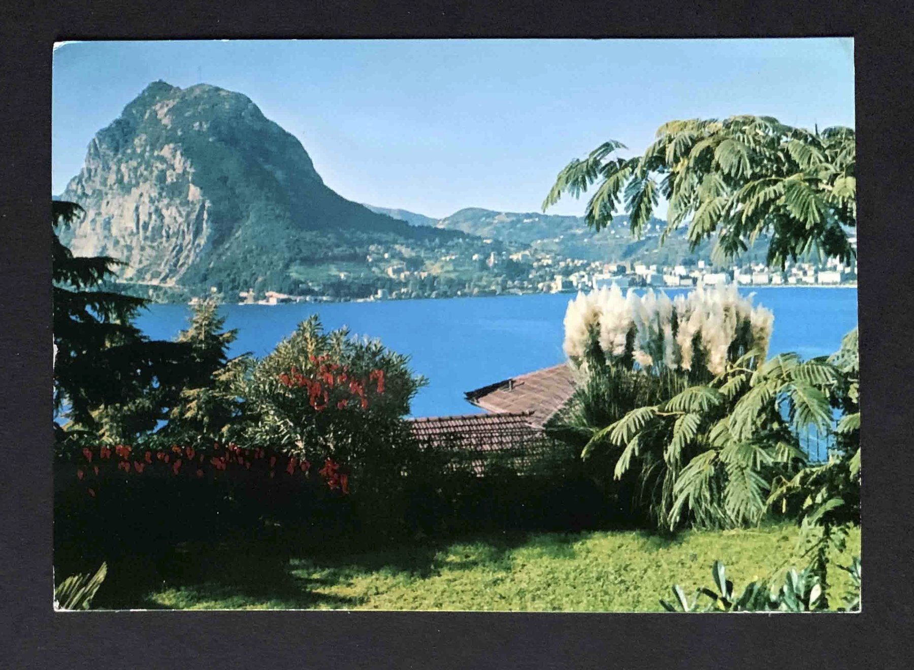 Cartoline postali: AK Lugano Castagnola – Usato da Goldau venduto da artelier1