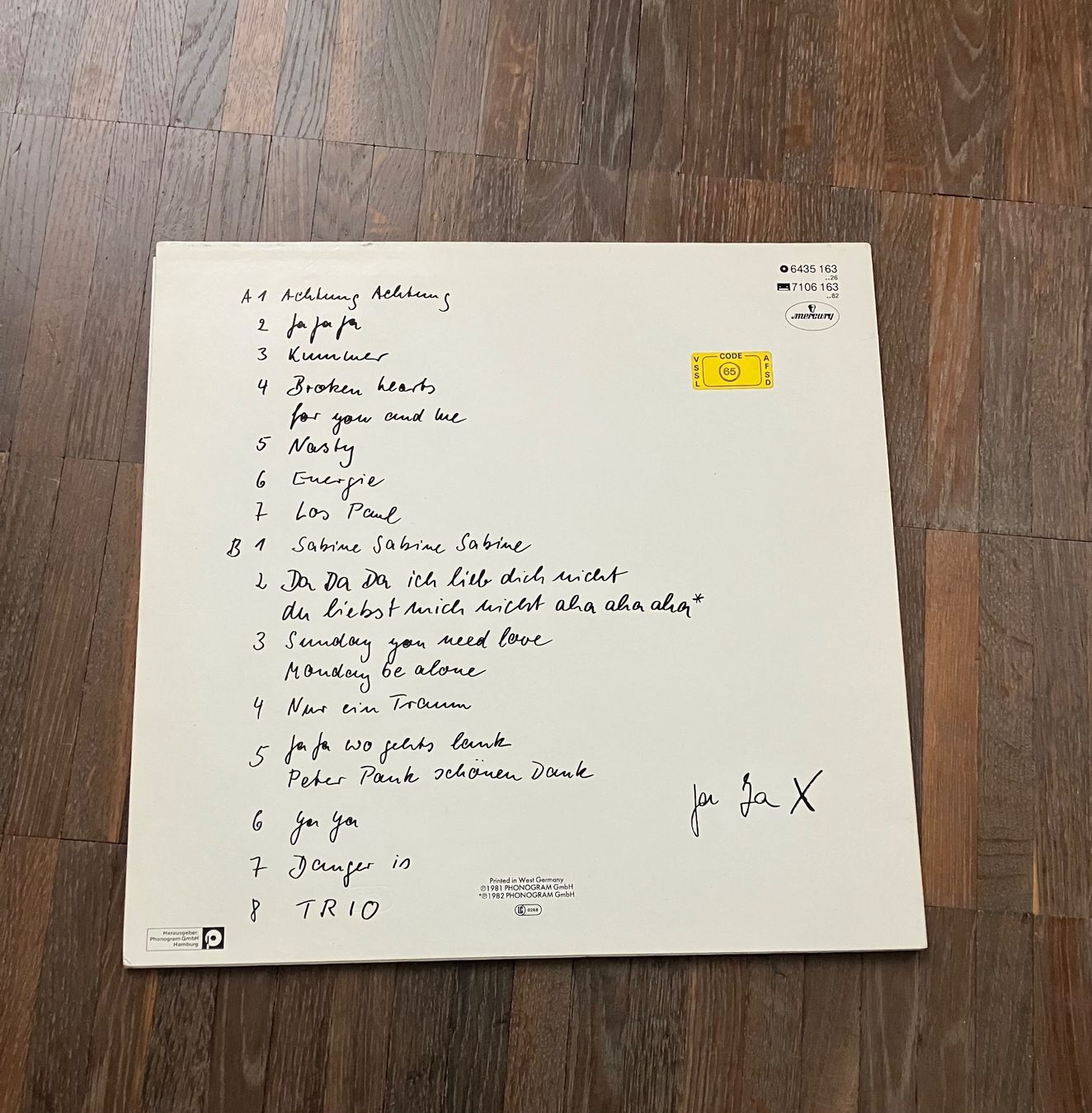 Dischi in vinile: TRIO – Usato da steffisburg venduto da Dstauffer 2