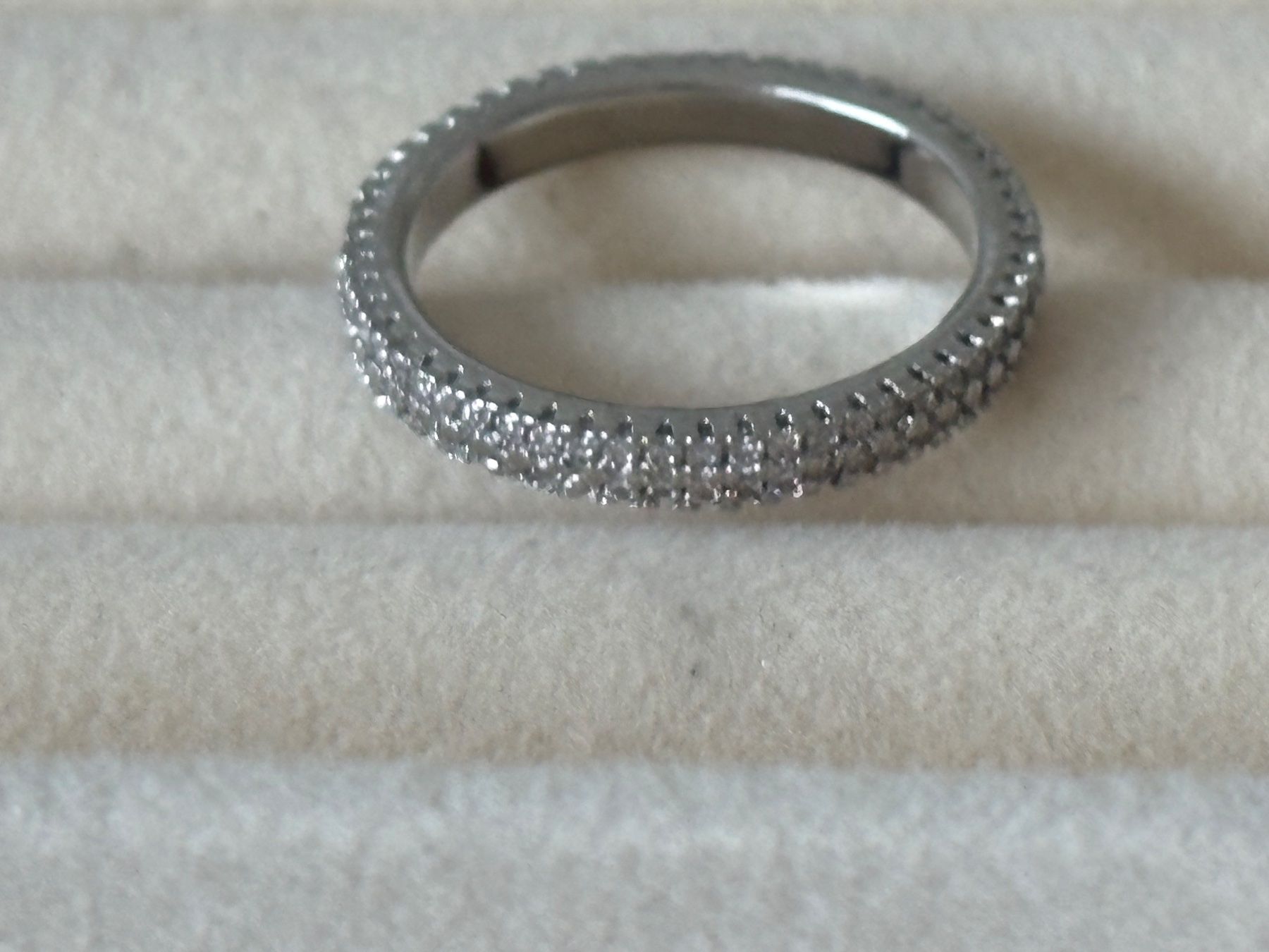 Anelli: Luxus Elegante Gr.19/9 Ring Memoire Farbe : Silber – Nuovo (secondo la descrizione) da Biel-Bienne venduto da Roserosse13 5