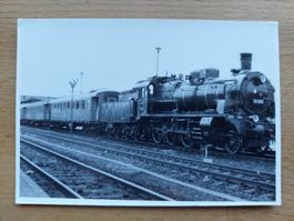 Echtfotokarte Bahn Eisenbahn Lokomotive