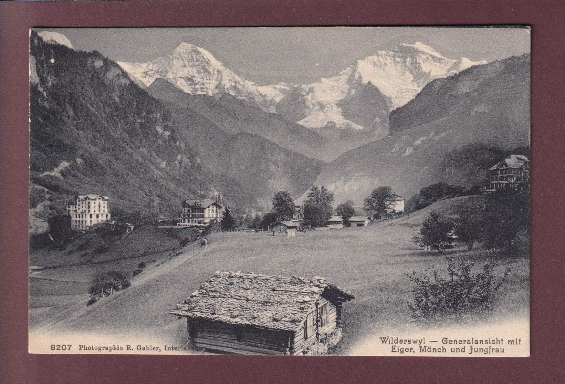 Cartoline postali: WILDERSWIL - Generalansicht – Usato da Pully venduto da nicecards