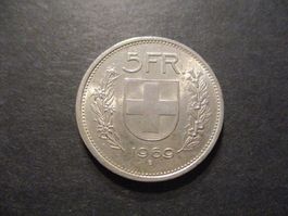 5 .- Fr 1969 Pièce magnifique  Top du Top qualité